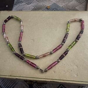 Elegant Multicolor Beaded Necklace